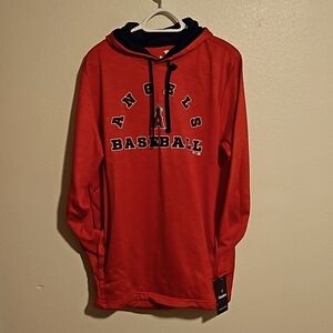 Los Angeles Angel's Baseball Fanatics Hoodie with Pockets NWT Sz. L